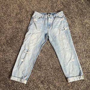 RVCA Sky Blue Cropped Jeans